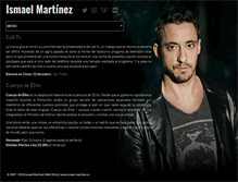 Tablet Screenshot of ismael-martinez.es